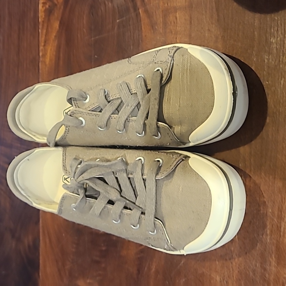 Gray Canvas Sneakers